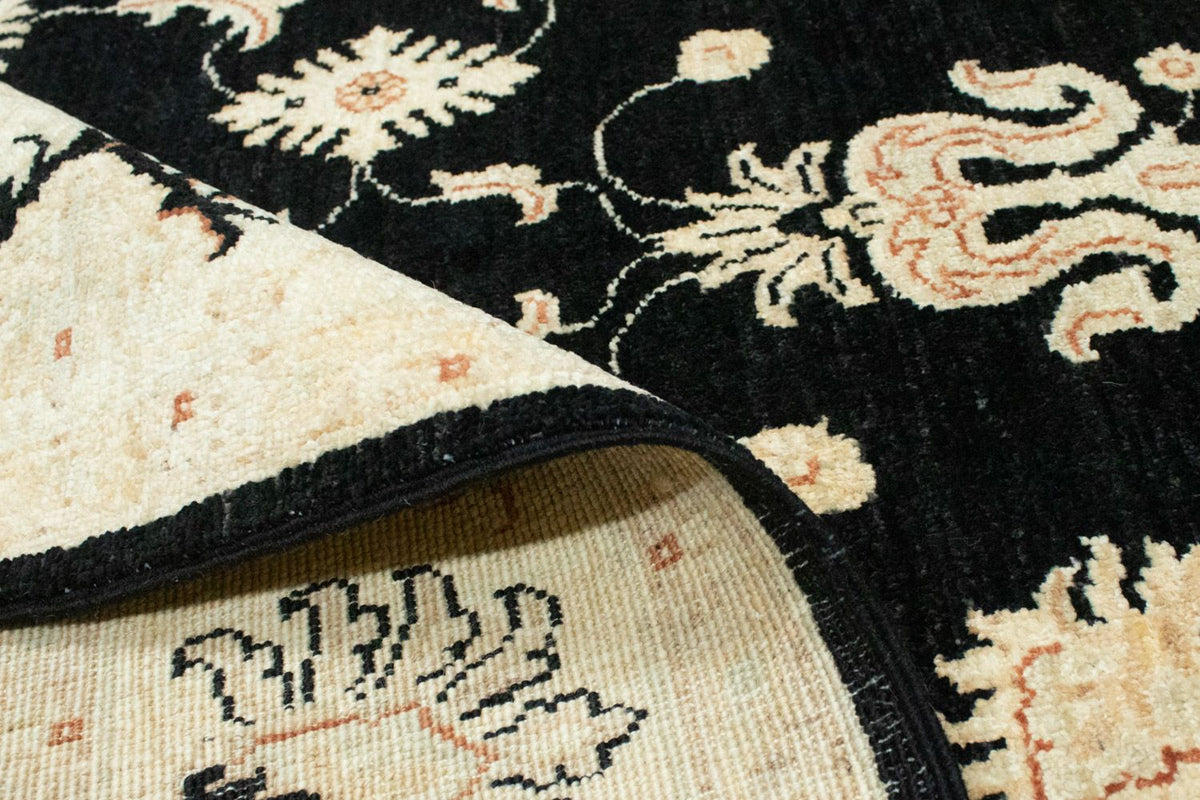 Dywan Zieglera - 205 x 143 cm - czarny