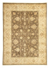 Dywan Zieglera 172x238cm - Dywan orientalny - Prostokątny / Szary / 172 x 238 cm Prostokątny