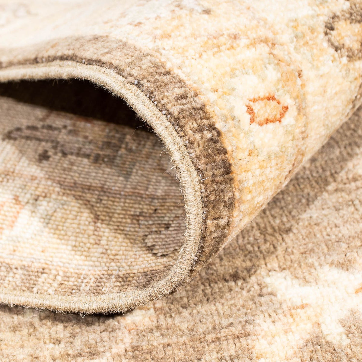 Dywan Zieglera - 241 x 170 cm - ciemnobrązowy