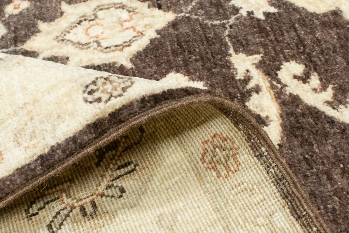 Dywan Zieglera - 185 x 148 cm - ciemnobrązowy