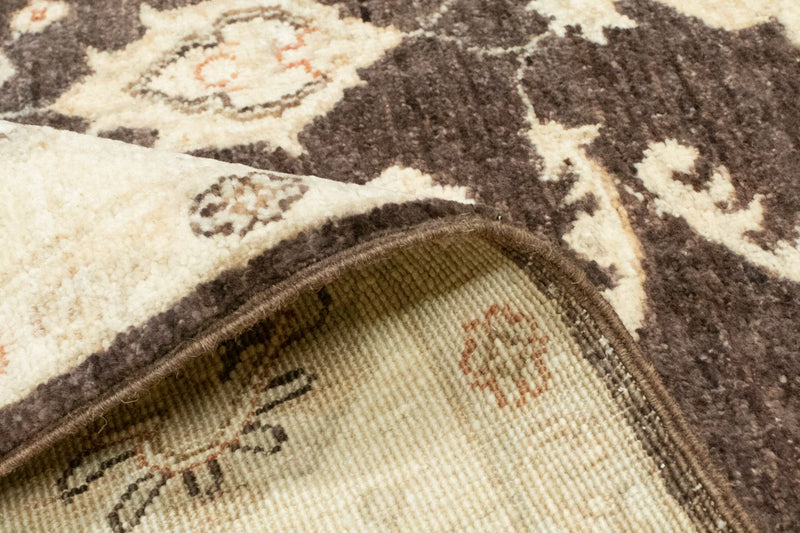 Dywan Zieglera - 185 x 148 cm - ciemnobrązowy