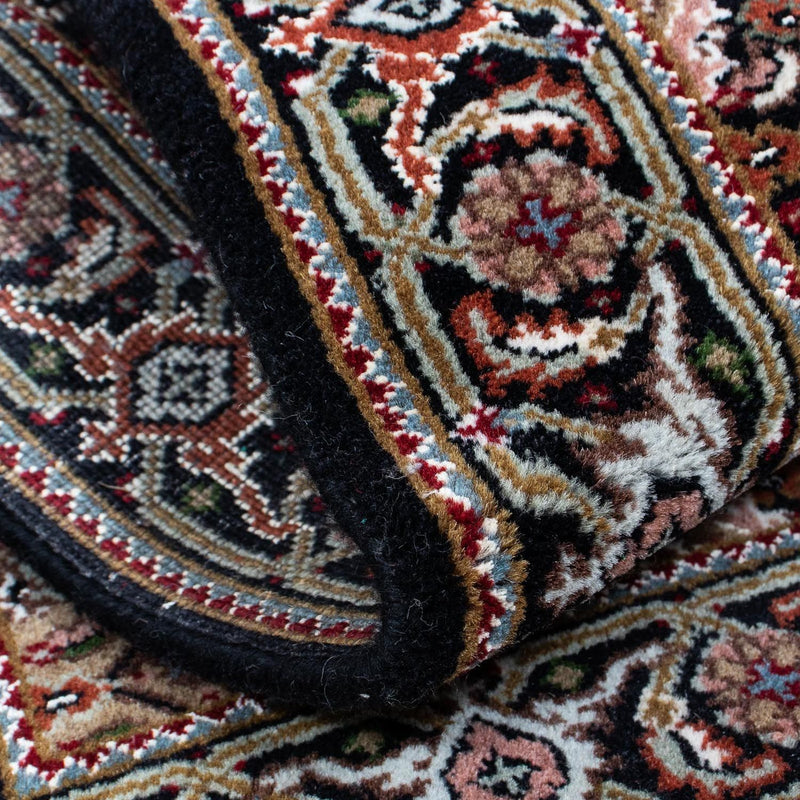 Dywan perski - Tabriz - 140 x 73 cm - ciemnoniebieski