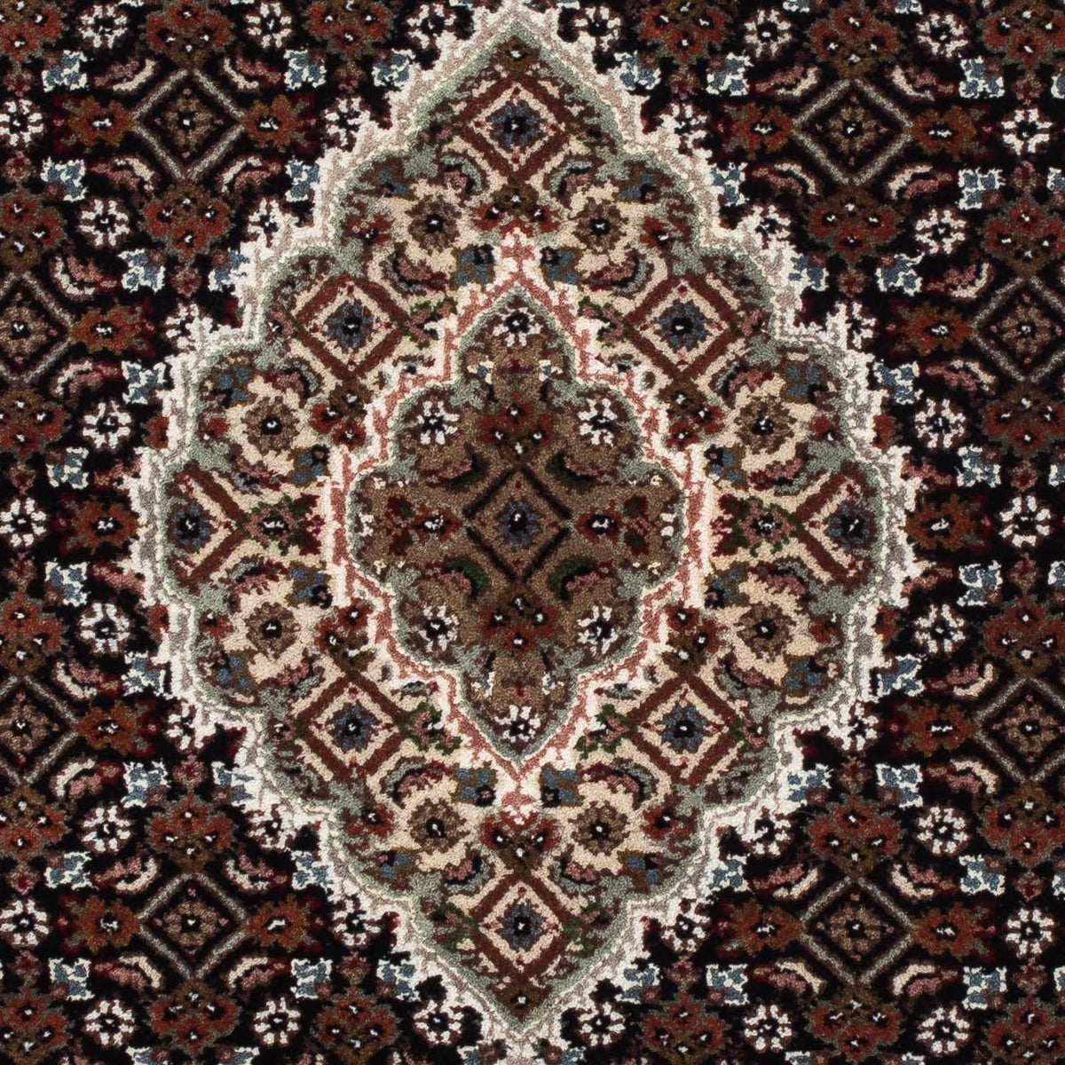 Dywan perski - Tabriz - 141 x 73 cm - ciemnoniebieski