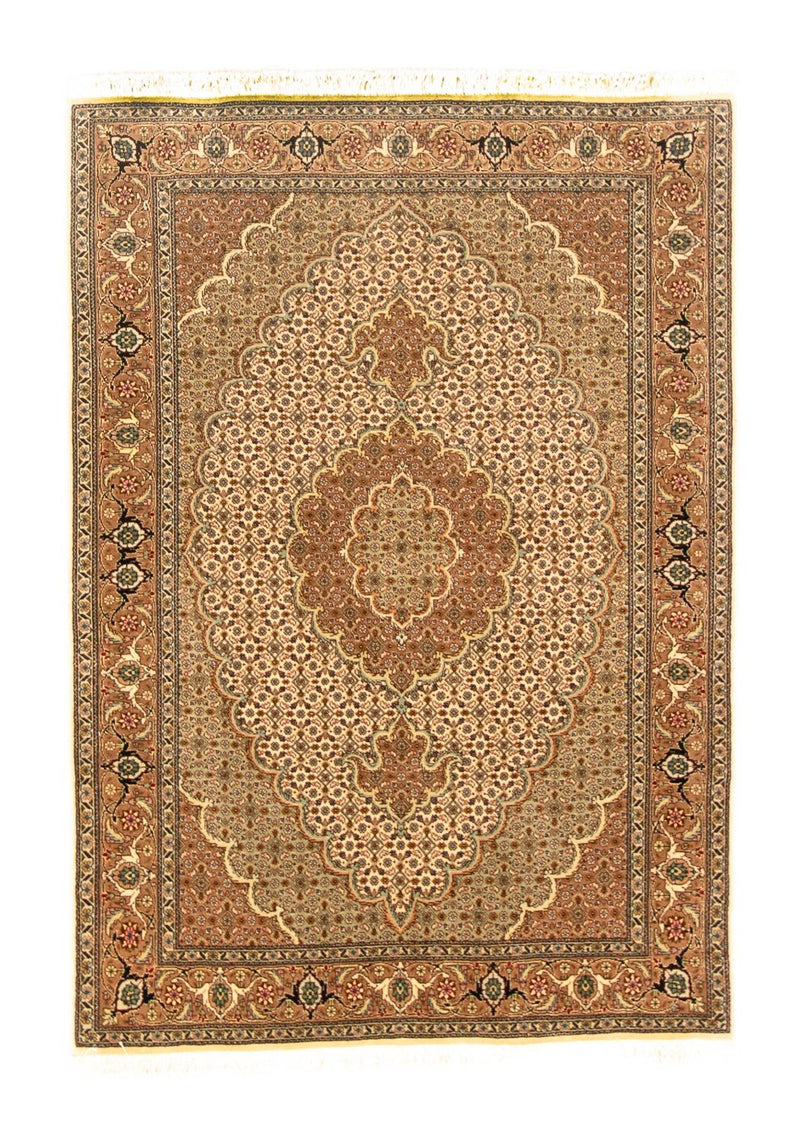 Dywan perski - Tabriz - 145 x 106 cm - beżowy