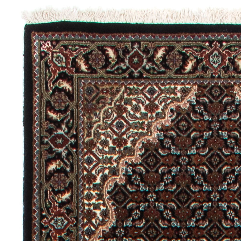 Biegacz Dywan perski - Tabriz - 393 x 83 cm - ciemnoniebieski