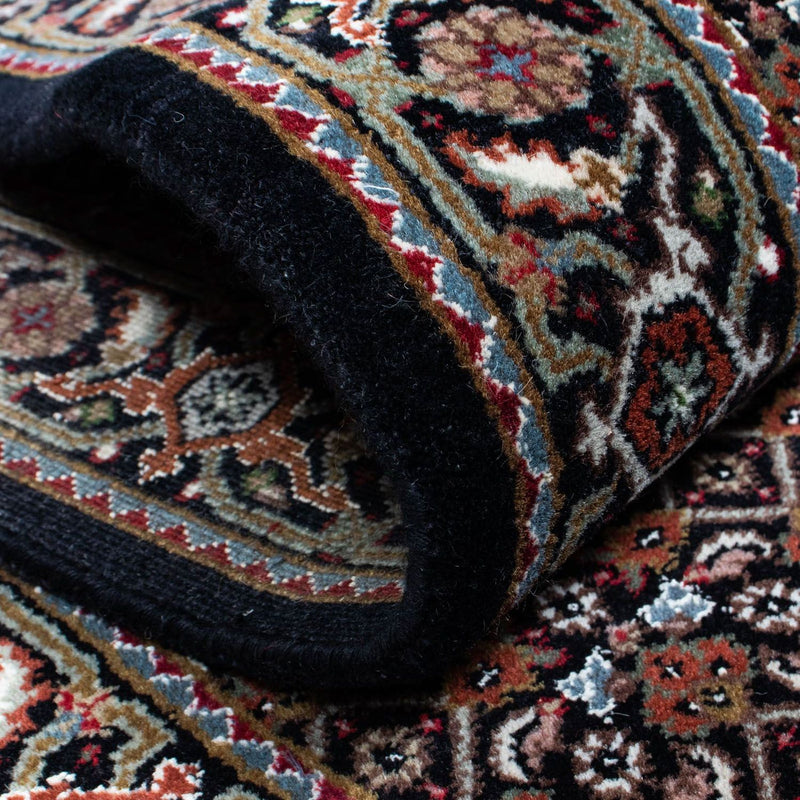 Biegacz Dywan perski - Tabriz - 393 x 83 cm - ciemnoniebieski