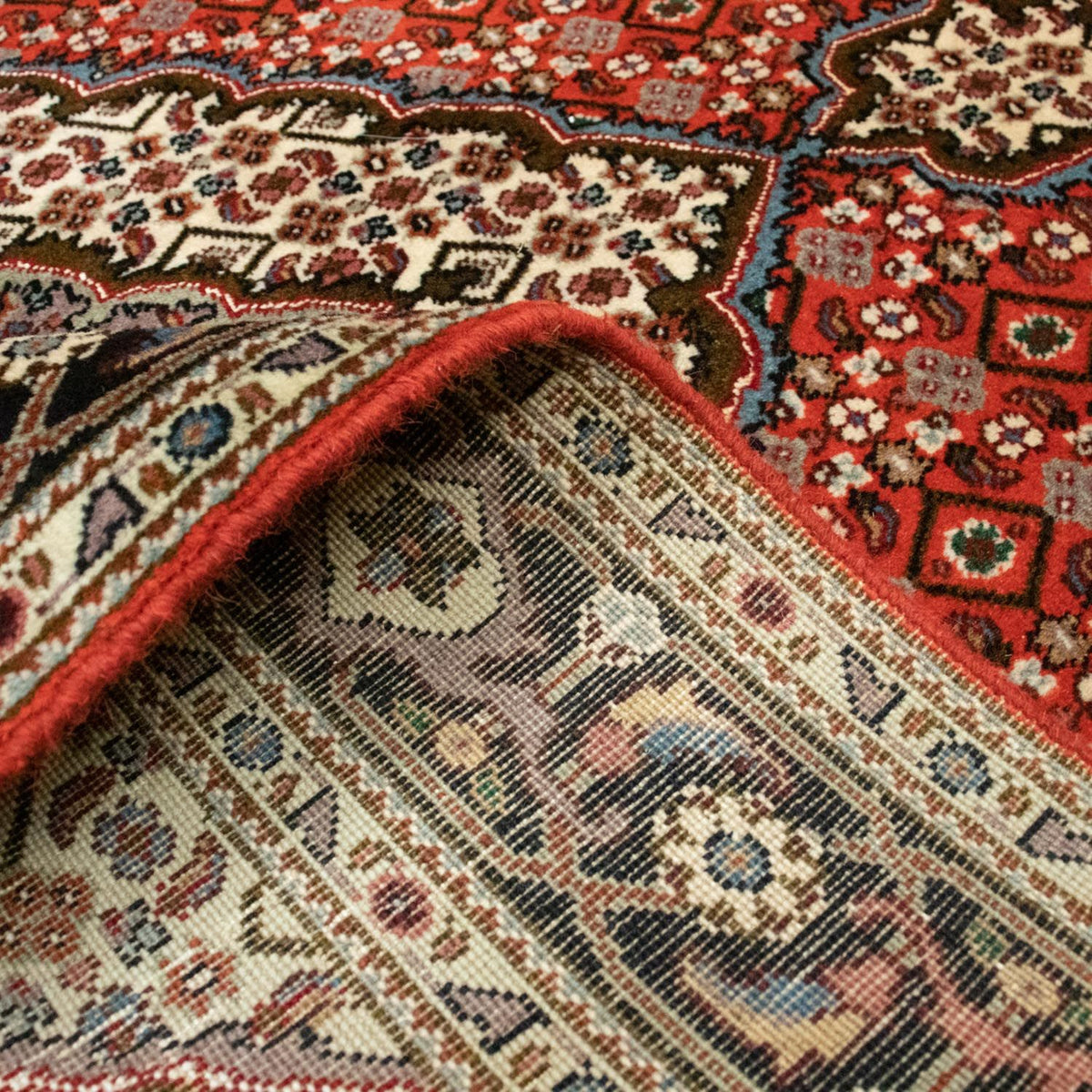 Dywan perski - Tabriz - 205 x 145 cm - rdza