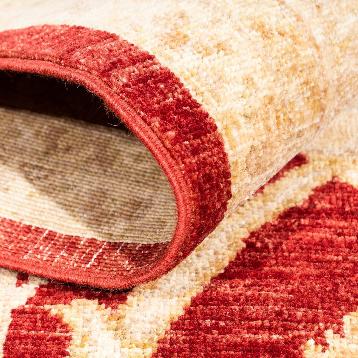 Dywan Zieglera - 247 x 172 cm - ciemna czerwień