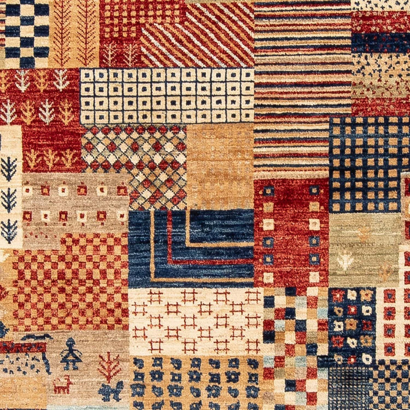 Dywan Zieglera - 237 x 173 cm - ciemna czerwień