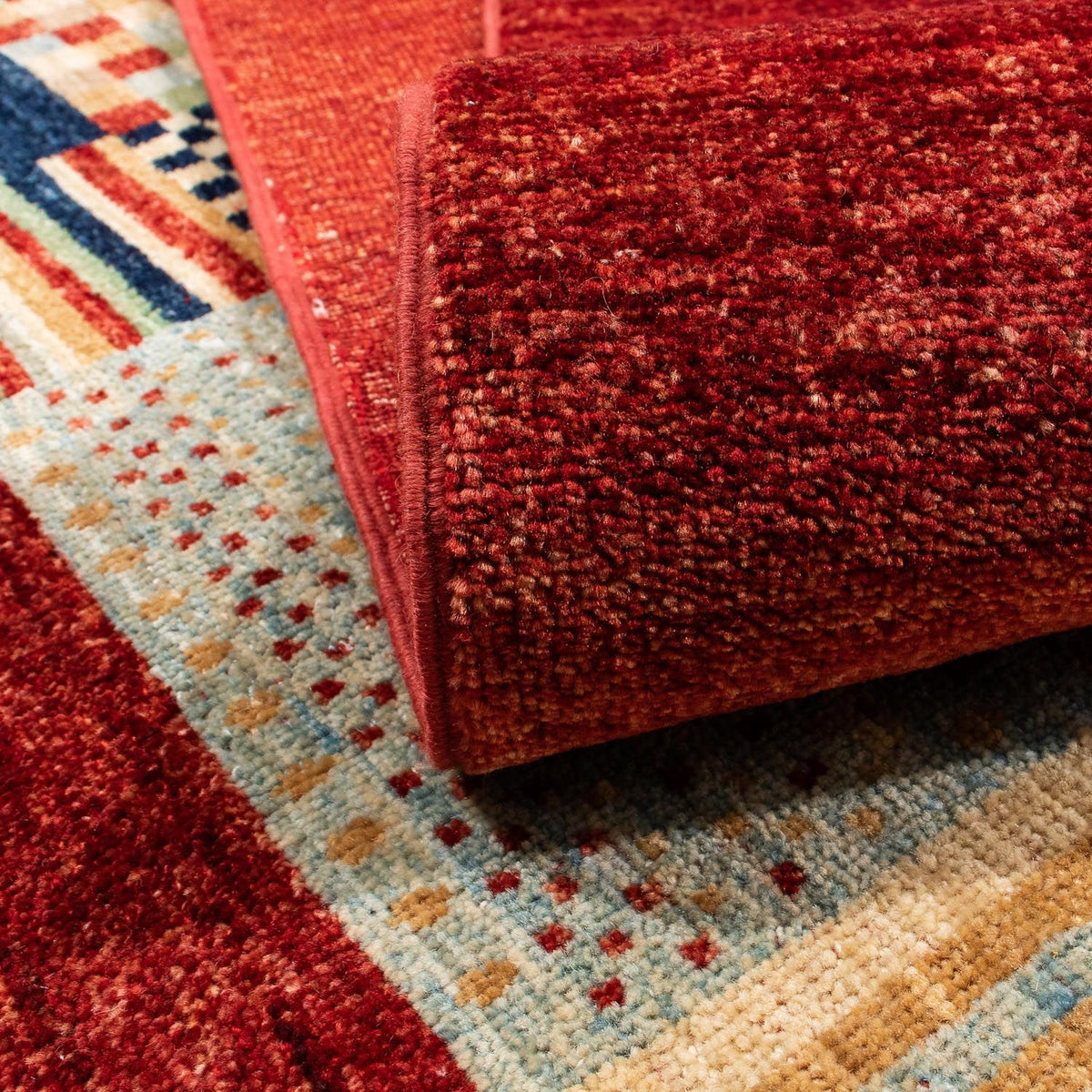 Dywan Zieglera - 243 x 171 cm - ciemna czerwień