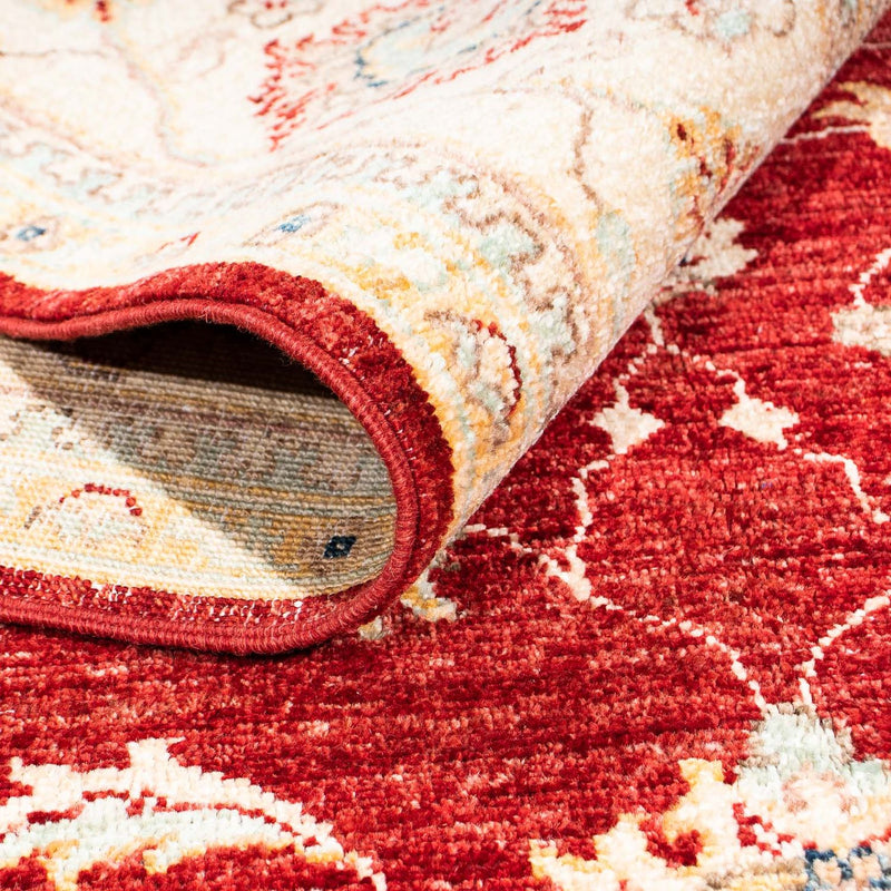 Dywan Zieglera - 233 x 168 cm - ciemna czerwień