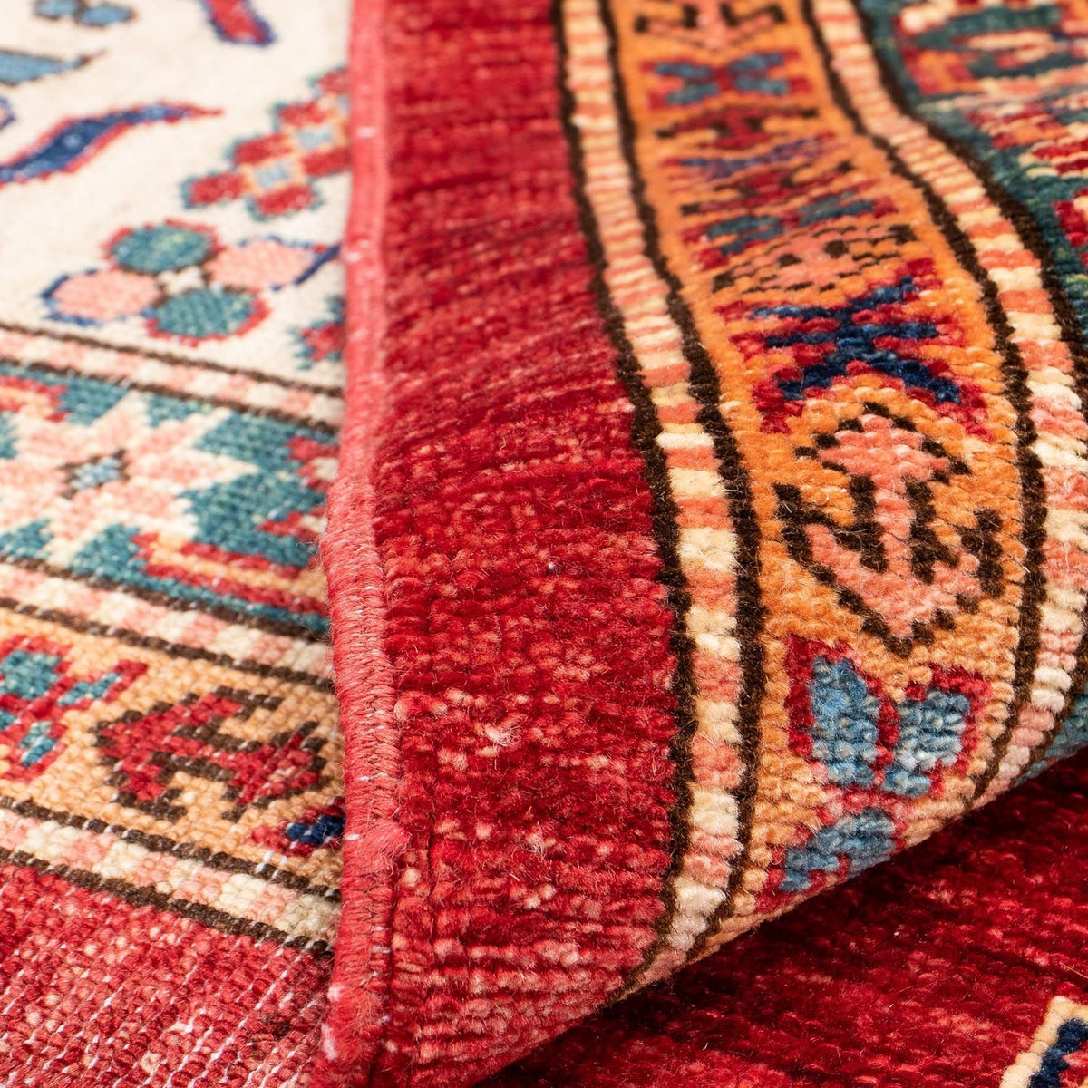 Dywan Ziegler - Kazak - 289 x 211 cm - ciemna czerwień