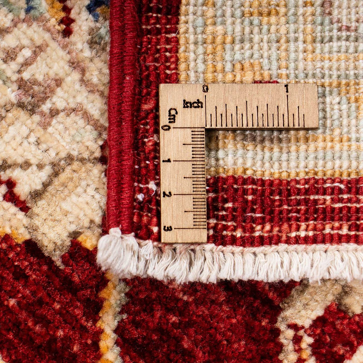 Dywan Zieglera - 237 x 169 cm - ciemna czerwień