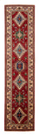 Biegacz Dywan Ziegler - Kazak - 312 x 77 cm - ciemna czerwień