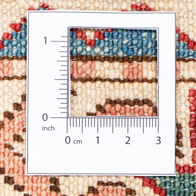 Biegacz Dywan Ziegler - Kazak - 312 x 77 cm - ciemna czerwień