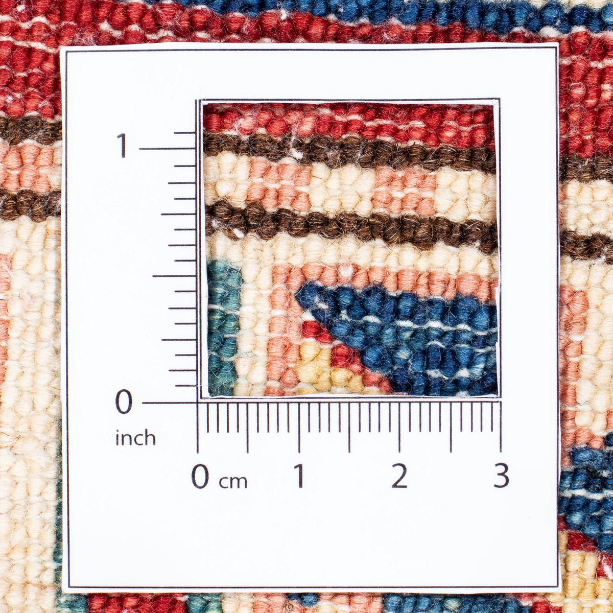 Biegacz Dywan Ziegler - Kazak - 327 x 79 cm - ciemna czerwień