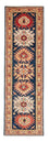 Biegacz Dywan Ziegler - Kazak - 252 x 77 cm - ciemnoniebieski