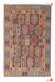 Nowoczesny kilim Dywan 245x172cm - Dywan wełniany