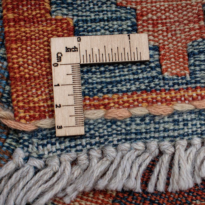 Dywan Kelim - modny - 245 x 172 cm - wielokolorowy