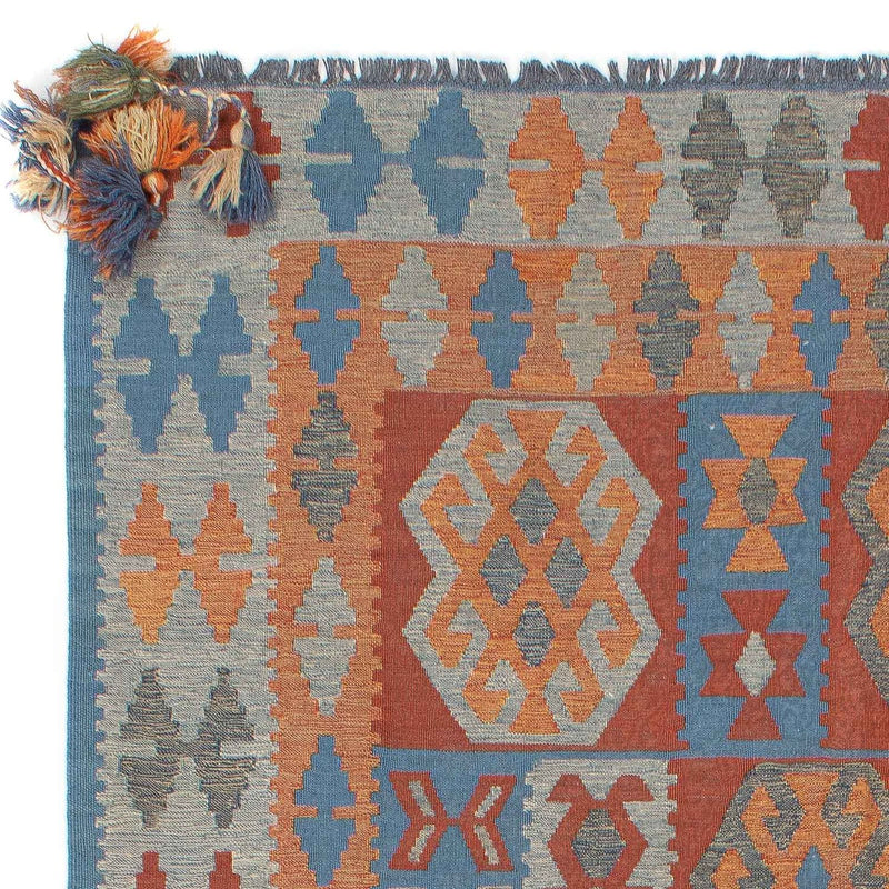 Dywan Kelim - modny - 252 x 172 cm - wielokolorowy