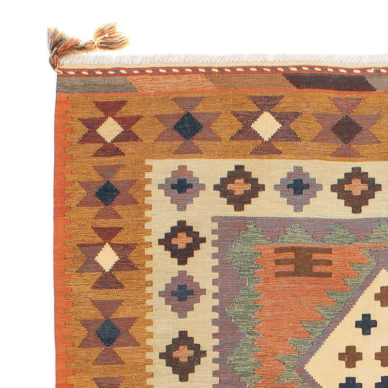 Dywan Kelim - Orientalny - 205 x 144 cm - wielokolorowy