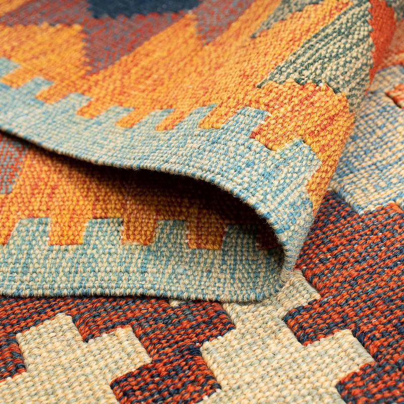 Dywan Kelim - Orientalny - 212 x 143 cm - wielokolorowy