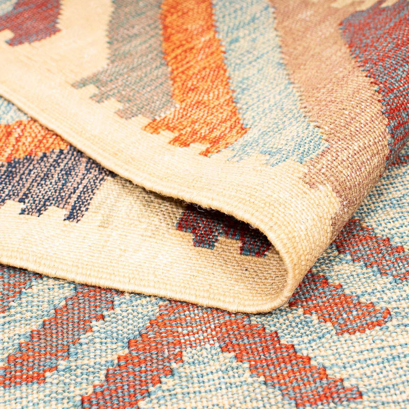 Dywan Kelim - Orientalny - 204 x 147 cm - wielokolorowy