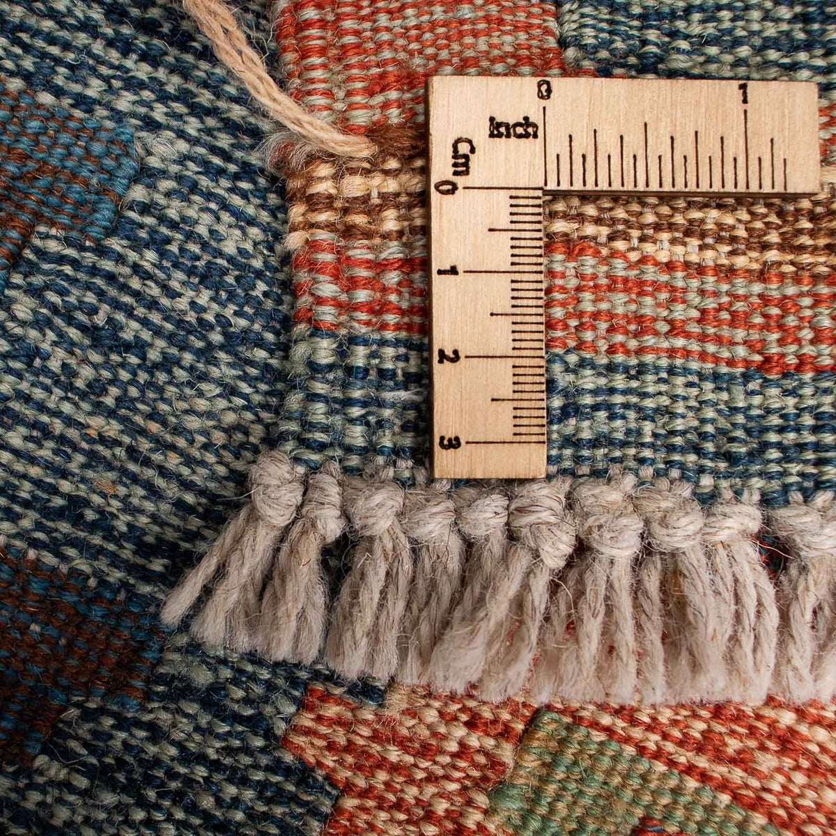 Dywan Kelim - Orientalny - 207 x 151 cm - wielokolorowy