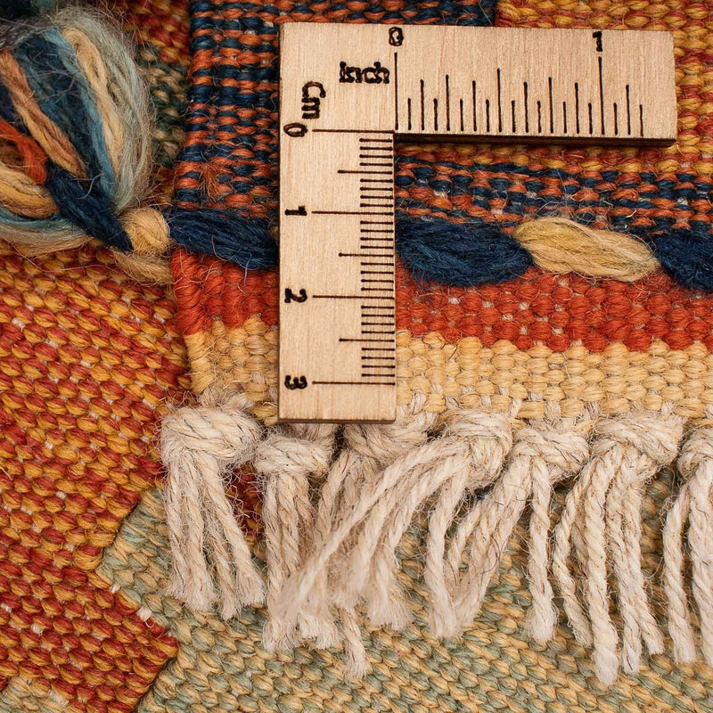 Dywan Kelim - Orientalny - 200 x 144 cm - brązowy