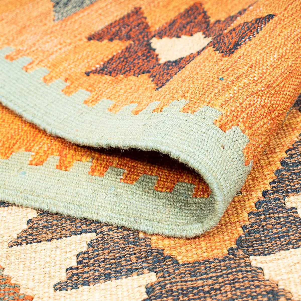 Dywan Kelim - Orientalny - 212 x 152 cm - wielokolorowy