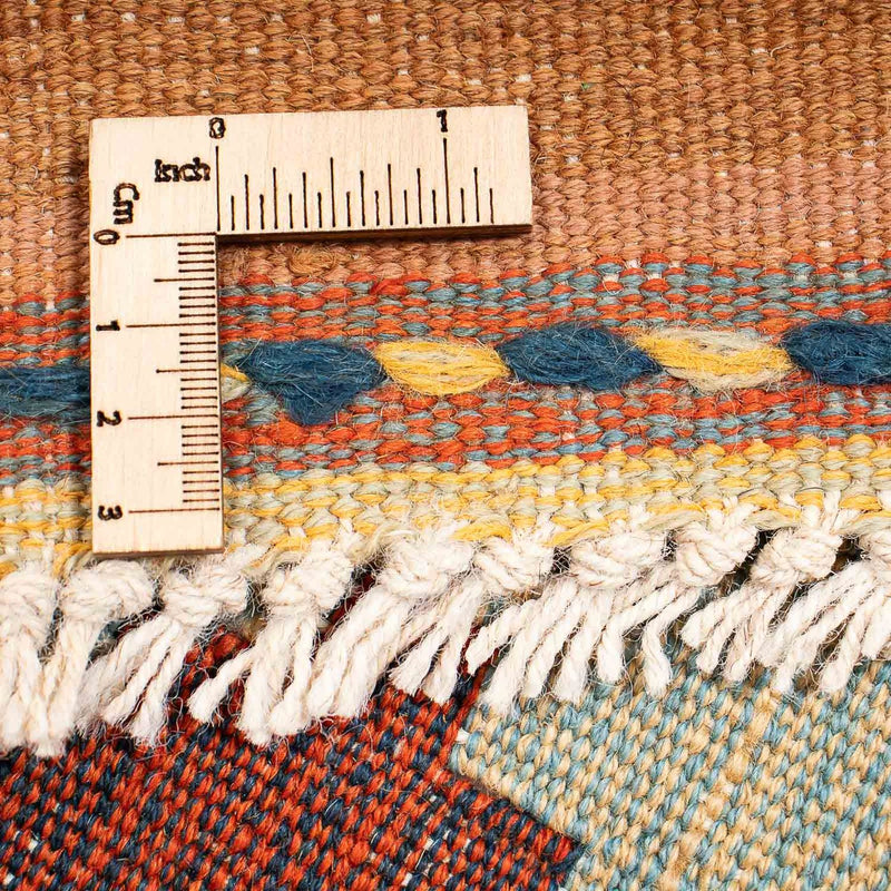 Dywan Kelim - Orientalny - 208 x 143 cm - wielokolorowy