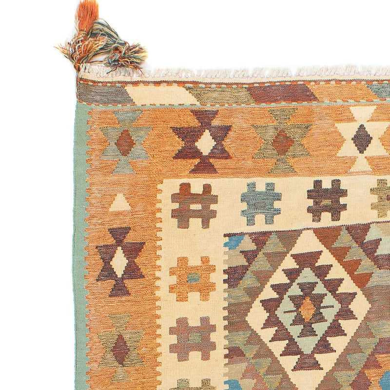 Dywan Kelim - Orientalny - 208 x 148 cm - wielokolorowy