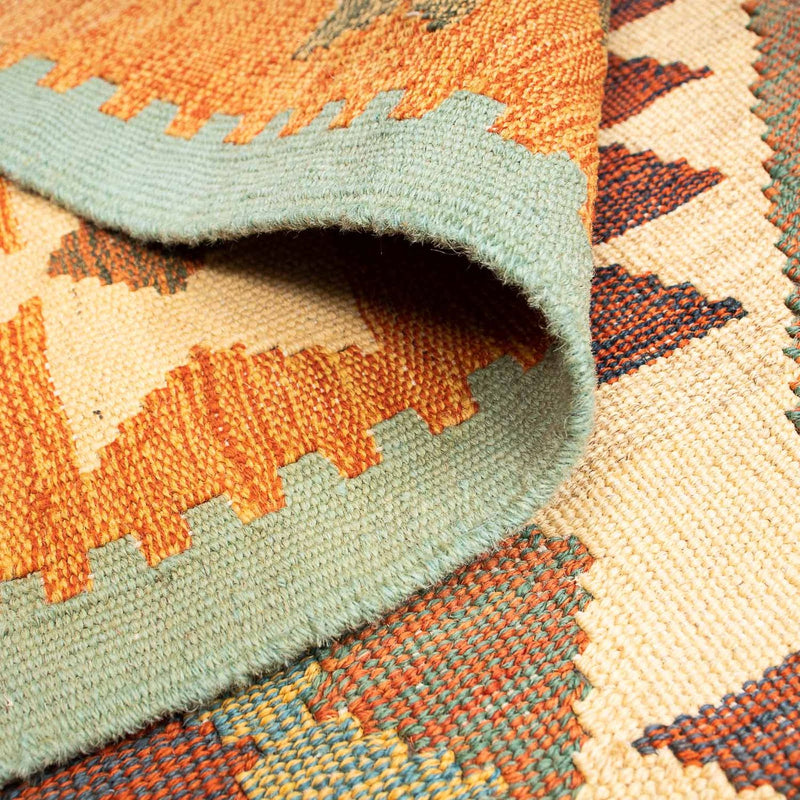 Dywan Kelim - Orientalny - 208 x 148 cm - wielokolorowy