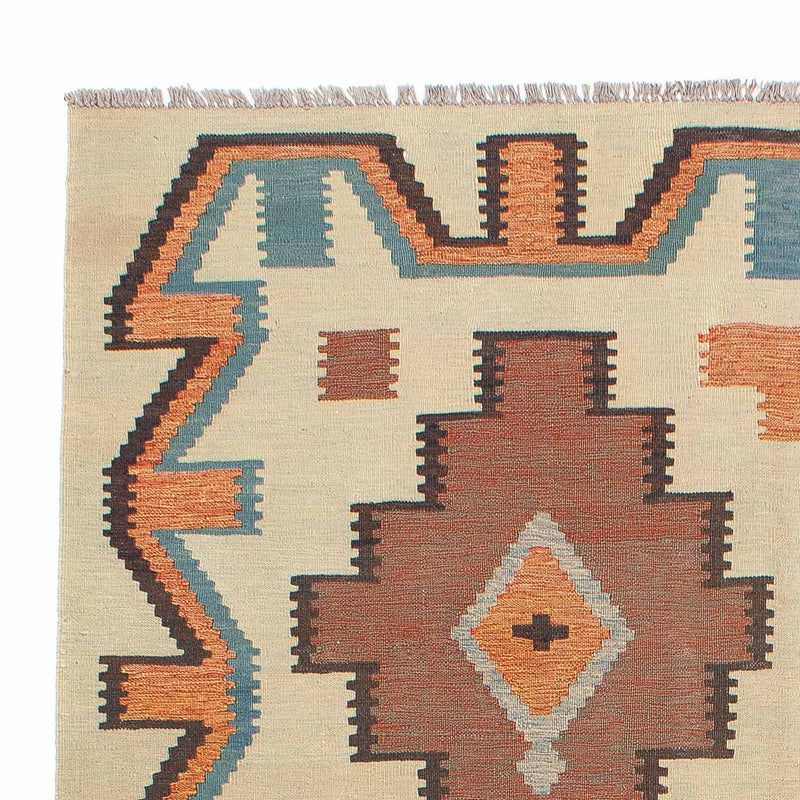 Dywan Kelim - Orientalny - 205 x 158 cm - wielokolorowy