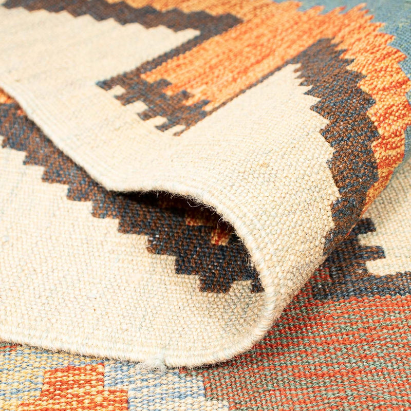 Dywan Kelim - Orientalny - 205 x 158 cm - wielokolorowy