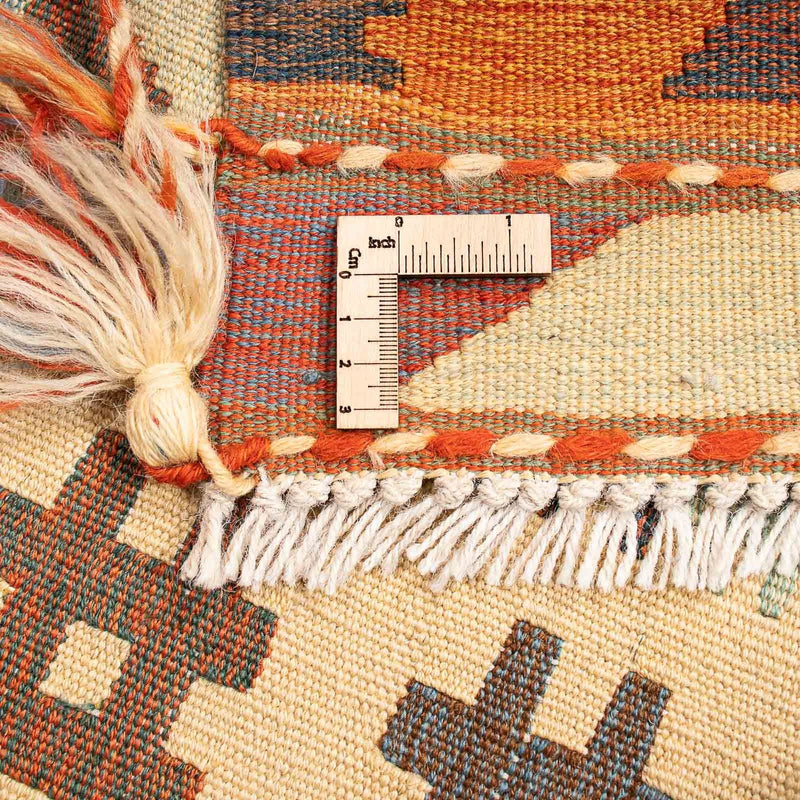 Dywan Kelim - Orientalny - 202 x 140 cm - wielokolorowy