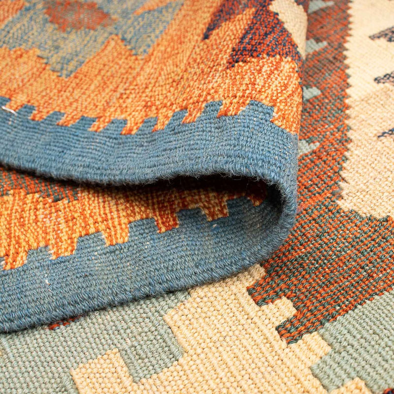 Dywan Kelim - Orientalny - 208 x 154 cm - wielokolorowy