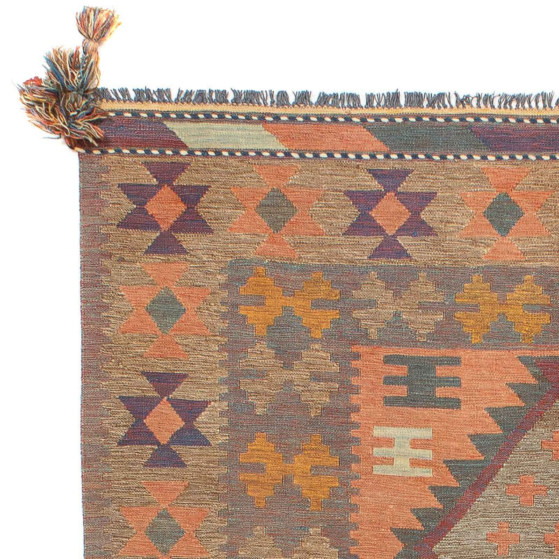 Dywan Kelim - Orientalny - 211 x 148 cm - wielokolorowy