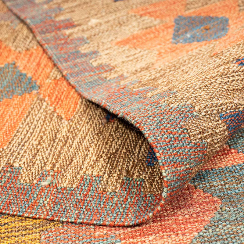 Dywan Kelim - Orientalny - 211 x 148 cm - wielokolorowy