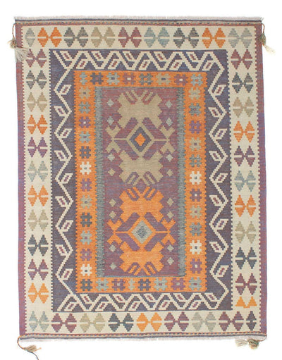 Nowoczesny kilim Dywan 161x211cm - Dywan wełniany