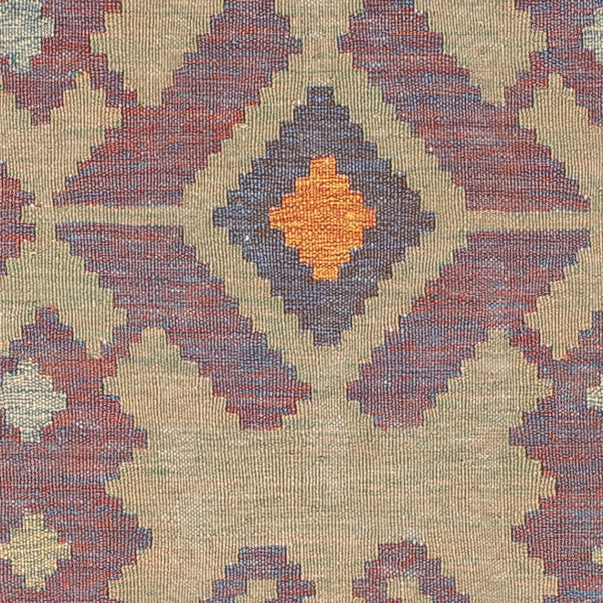 Dywan Kelim - modny - 211 x 161 cm - wielokolorowy