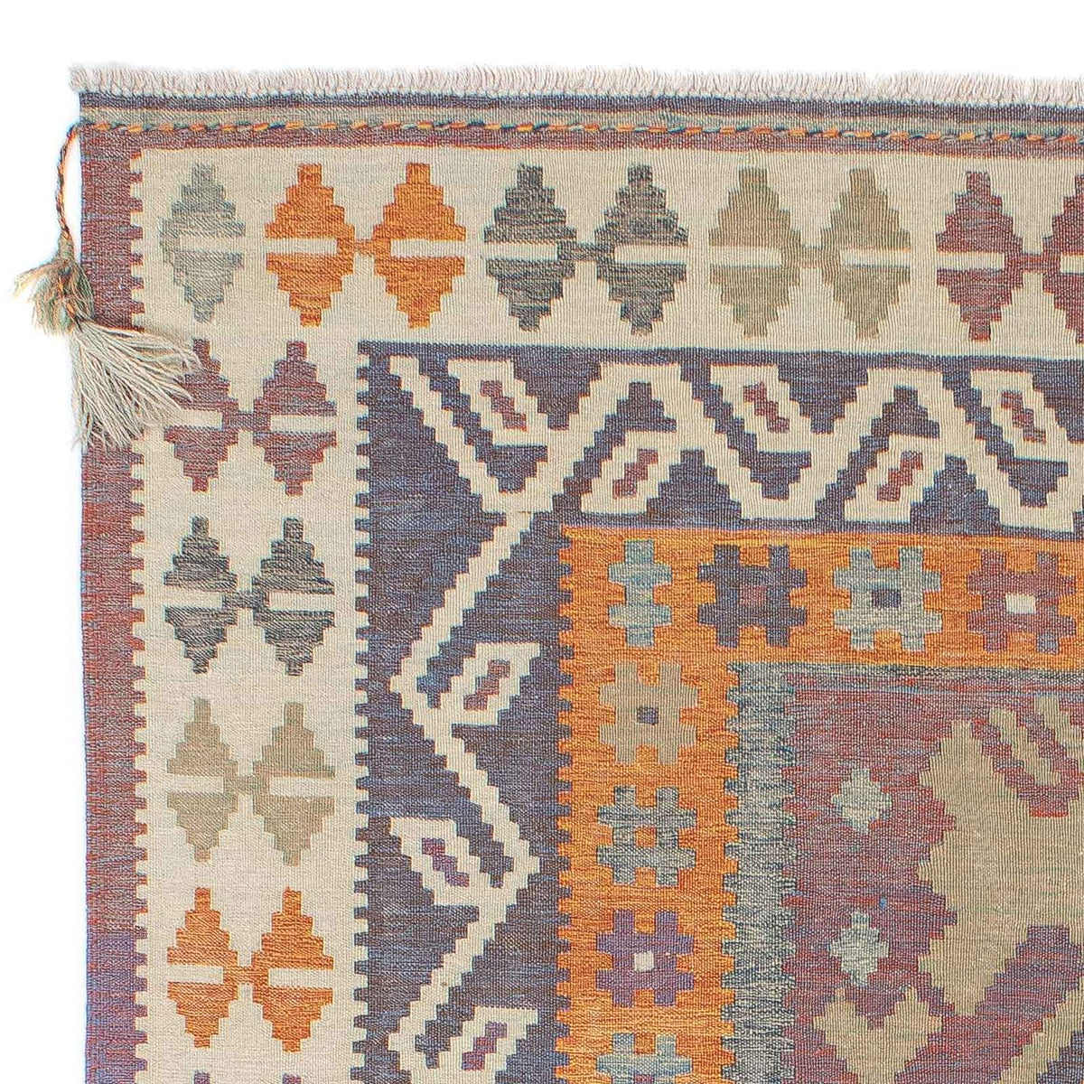 Nowoczesny kilim Dywan 161x211cm - Dywan wełniany