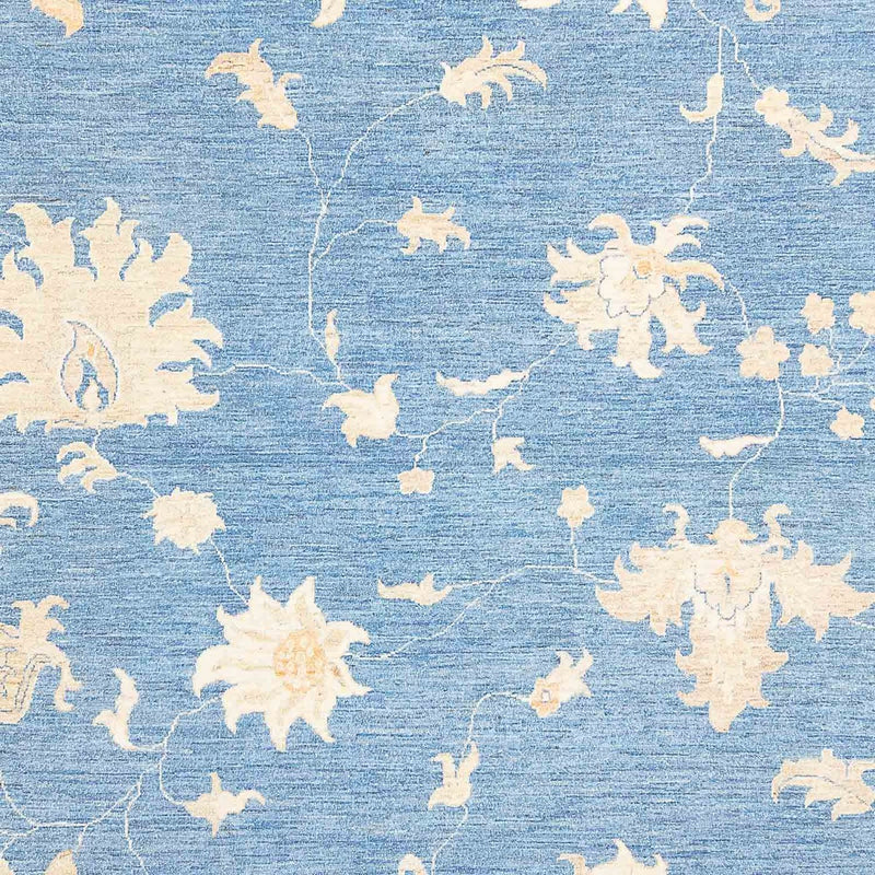 Dywan Zieglera - 343 x 249 cm - turkusowy