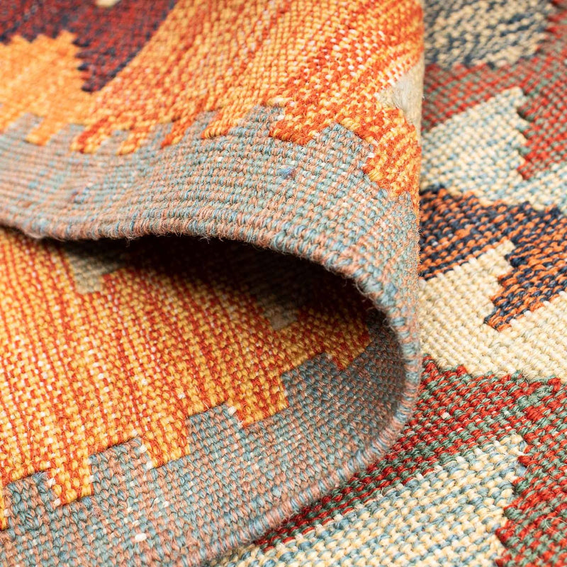 Dywan Kelim - Orientalny - 200 x 146 cm - wielokolorowy