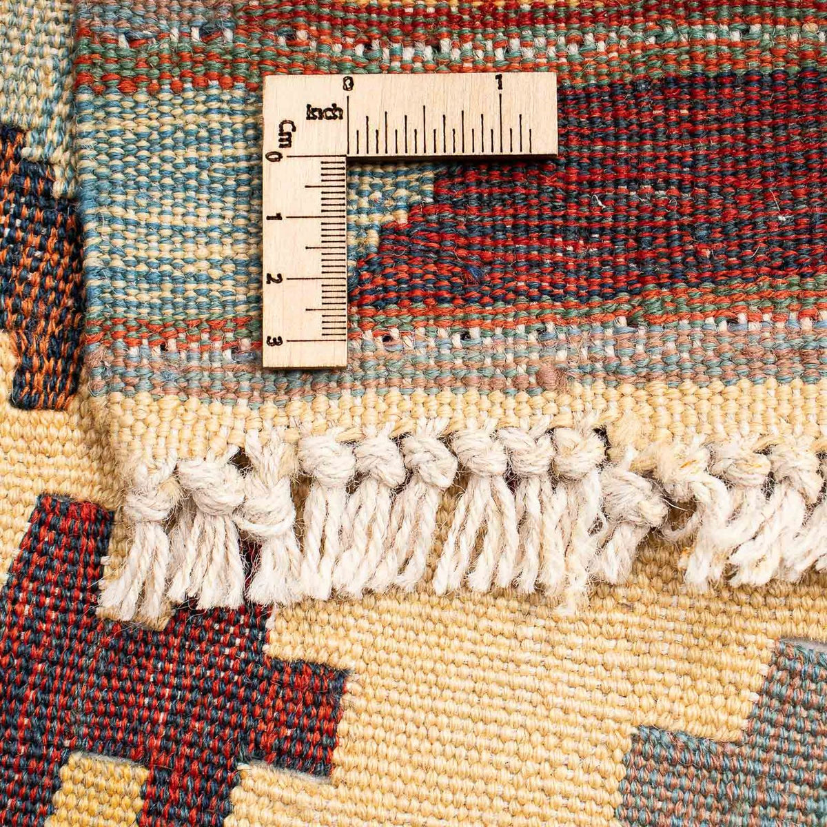 Dywan Kelim - Orientalny - 200 x 146 cm - wielokolorowy