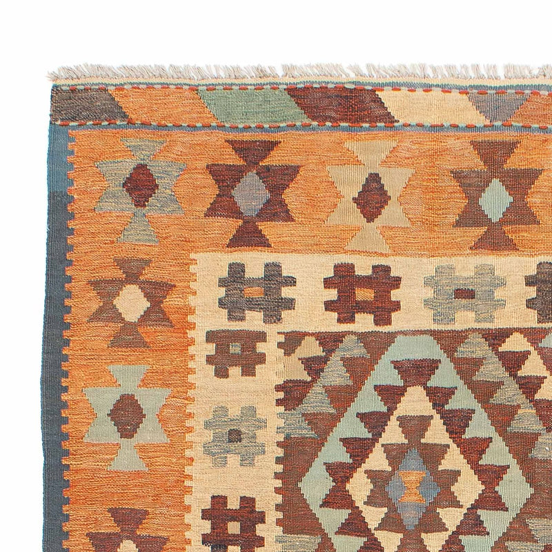 Dywan Kelim - Orientalny - 208 x 150 cm - wielokolorowy