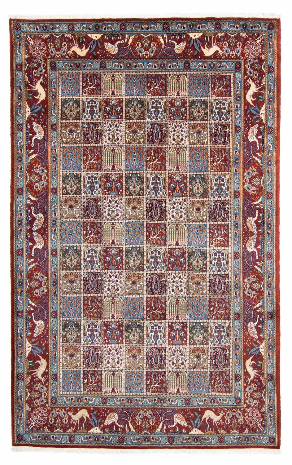 Dywan perski - Klasyczny - 300 x 200 cm - jasna czerwień