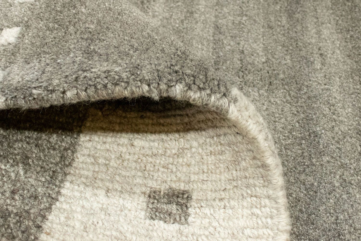 Dywan z Nepalu - 200 x 140 cm - szary