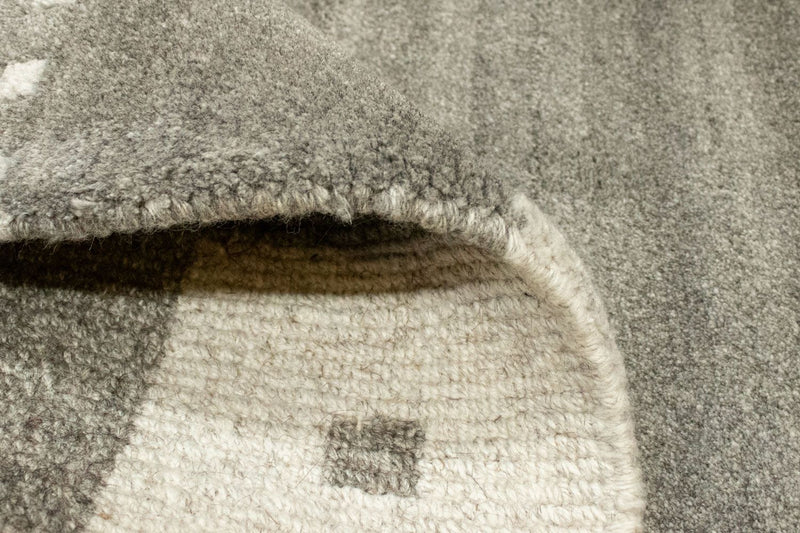 Dywan z Nepalu - 200 x 140 cm - szary