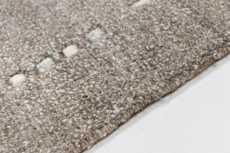 Dywan z Nepalu - 90 x 60 cm - szary